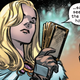 Saturyne drawing her cards.